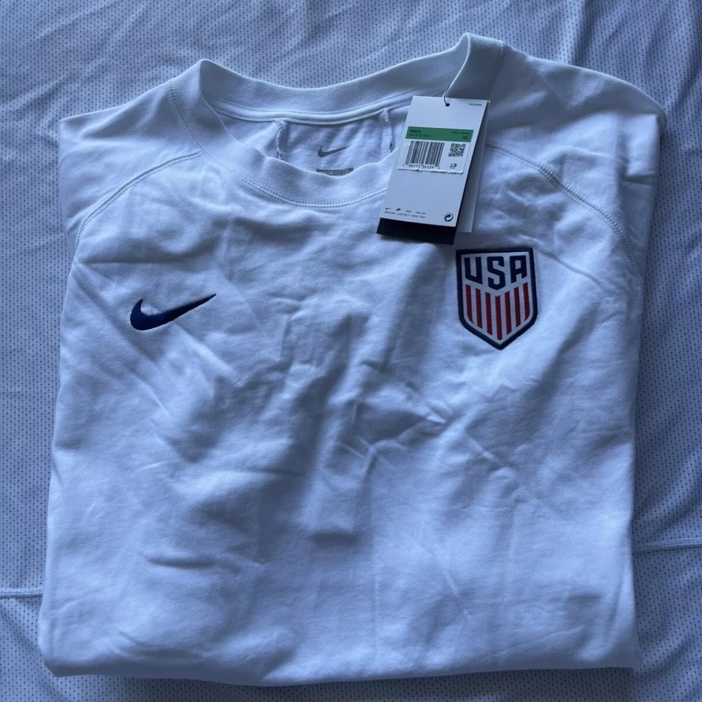 Team USA United States T-Shirt 2XL NTW NIKE 100% cotton